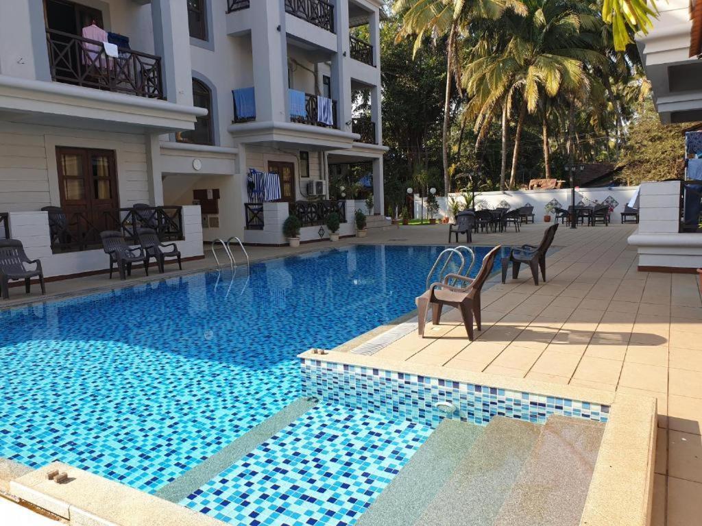 Coastal Suites Apart Hotel ---- 8 Minutes Walk To Beach Benaulim Exteriör bild
